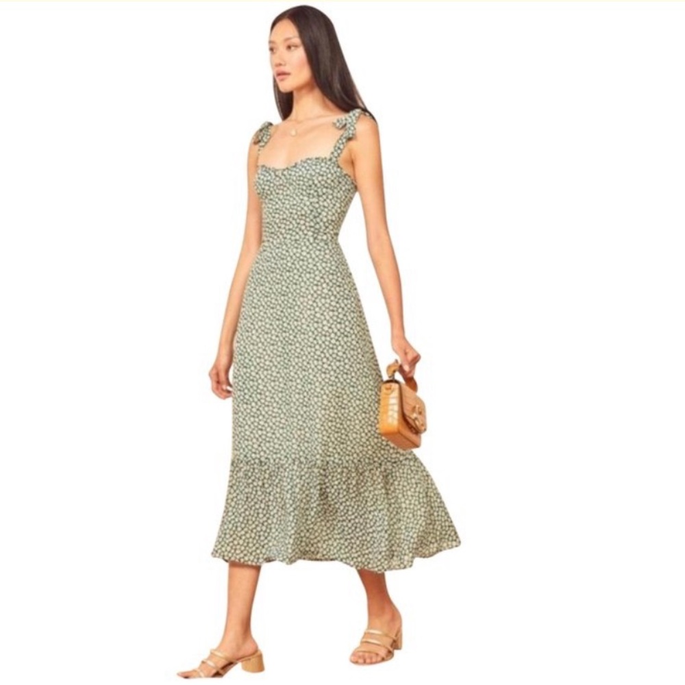 Reformation Nikita Midi Dress in Venezuela